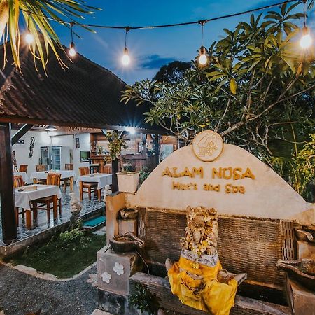 Alam Nusa Bungalow Huts&Spa Lembongan Exterior foto
