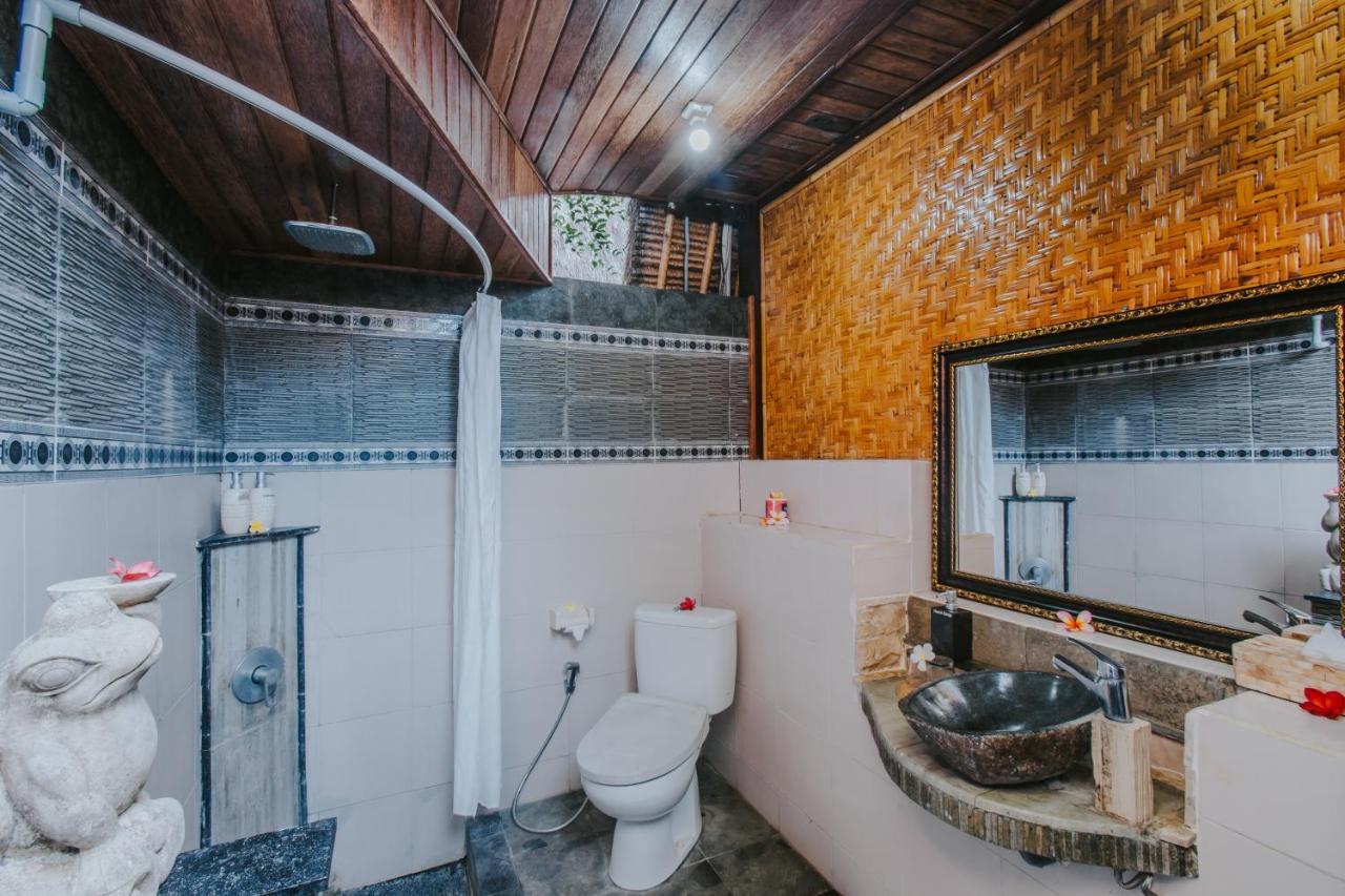 Alam Nusa Bungalow Huts&Spa Lembongan Exterior foto