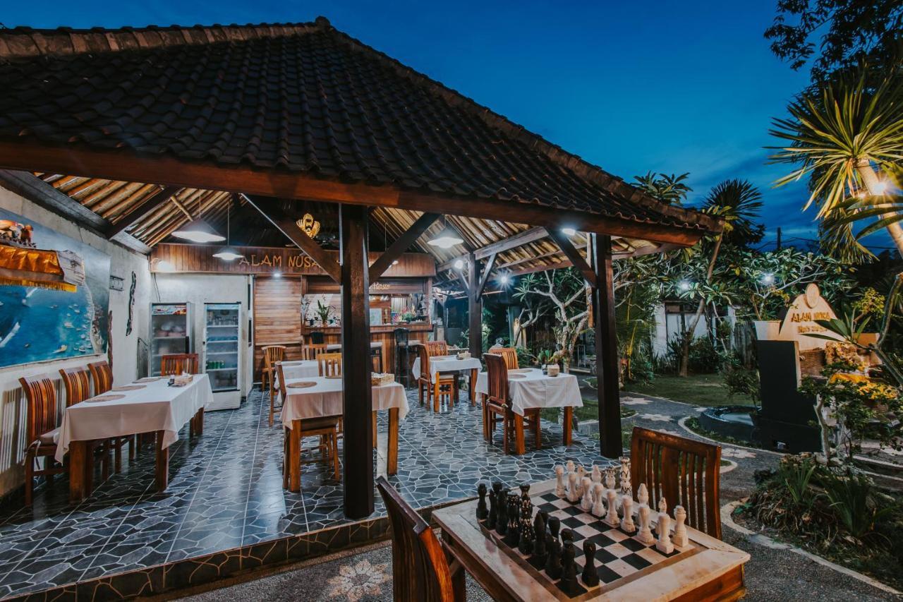 Alam Nusa Bungalow Huts&Spa Lembongan Exterior foto